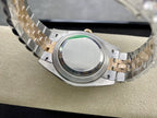 DATEJUST 41 TWO-TONE YELLOW GOLD CHOCOLATE DIAL