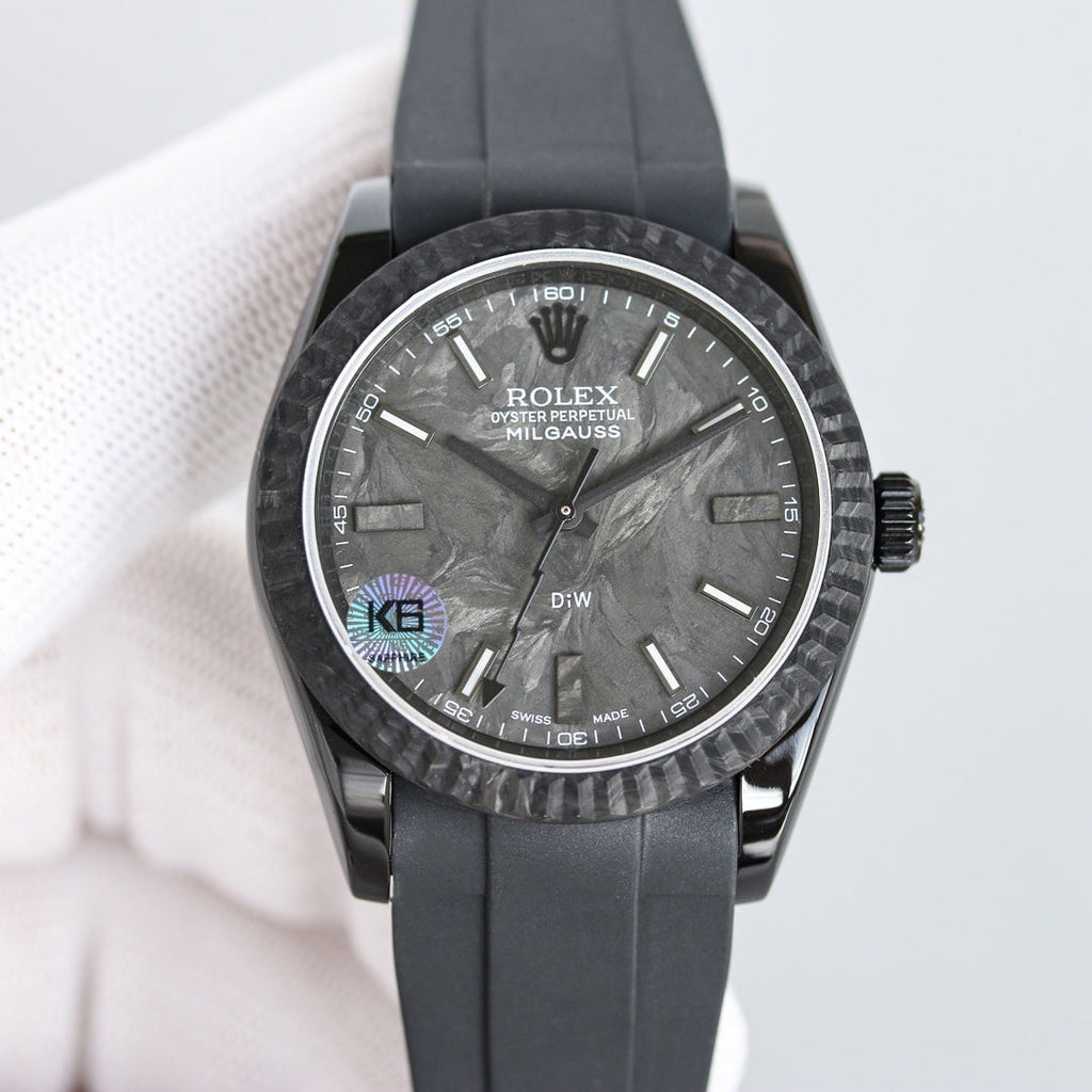 MILGAUSS 36MM CUSTOM ALL CARBON FIBER