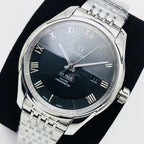 DEVILLE HOUR VISION CO-AXIAL STAINLESS STEEL BLACK DIAL
